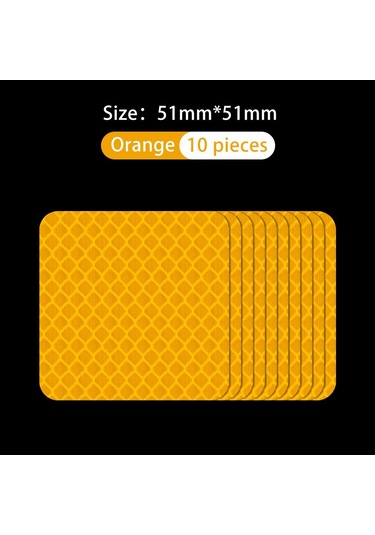 Yansıtıcı Uyarı Etiketi Tekerlek Kaşları Kapı Açma Şerit Araba Jant Koruyucu Araba Çıkartması Dıy Kare Turuncu 10 Adet Yansıtıcı Uyarı Etiketi Tekerlek Kaşları Kapı Açma Şerit Araba Jant Koruyucu Araba Çıkartması Dıy Kare Turuncu 10 Adet