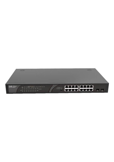 Ruijie Reyee RG-ES118GS-P 16 Port Gigabit 2xsfp Yönetilemez Poe Switch