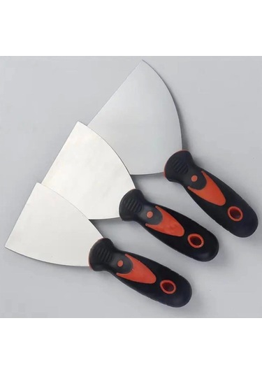 Siyah Turuncu 50 Mm Lüks Spatula Çok Renkli