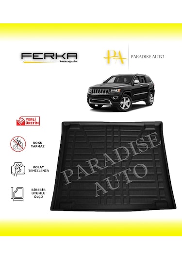 Jeep Grand Cherokee 2014 Ve Üstü Bagaj Havuzu
