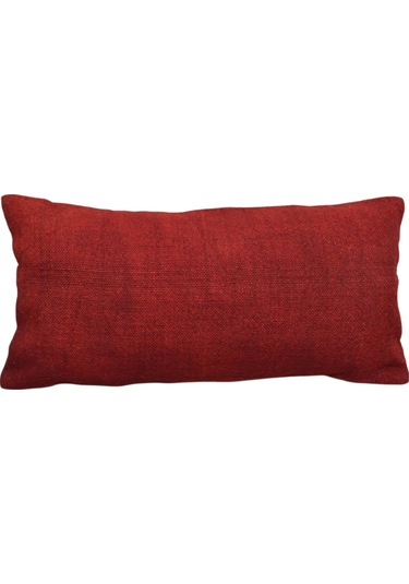 Zehra Abla Halı Yeni El Dokuma Dekoratif Lumbar Kilim Kırlent Yastık Kılıfı 6654 Çok Renkli