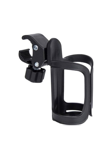 Bisiklet Çocuk Bisiklet Tutucu Bisiklet Bardak Tutucu 360 Döndürme Bisiklet Gidonu Su Şişesi Tutucu Siyah