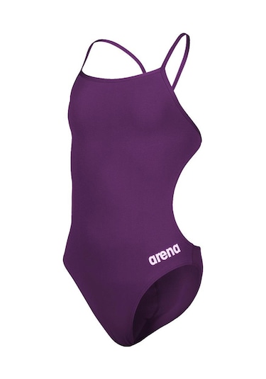 ARENA SOLID KIZ ÇOCUK YÜZÜCÜ MAYOSU 004765911 Mor