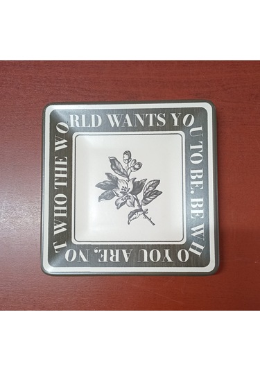 Konak Züccaciye Kare Tabak 20x20 Cm