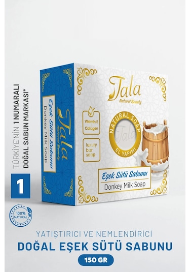 Tala Cilt Arındırıcı Besleyici Ve Yumuşatıcı Doğal Eşek Sütlü Sabun 150 G