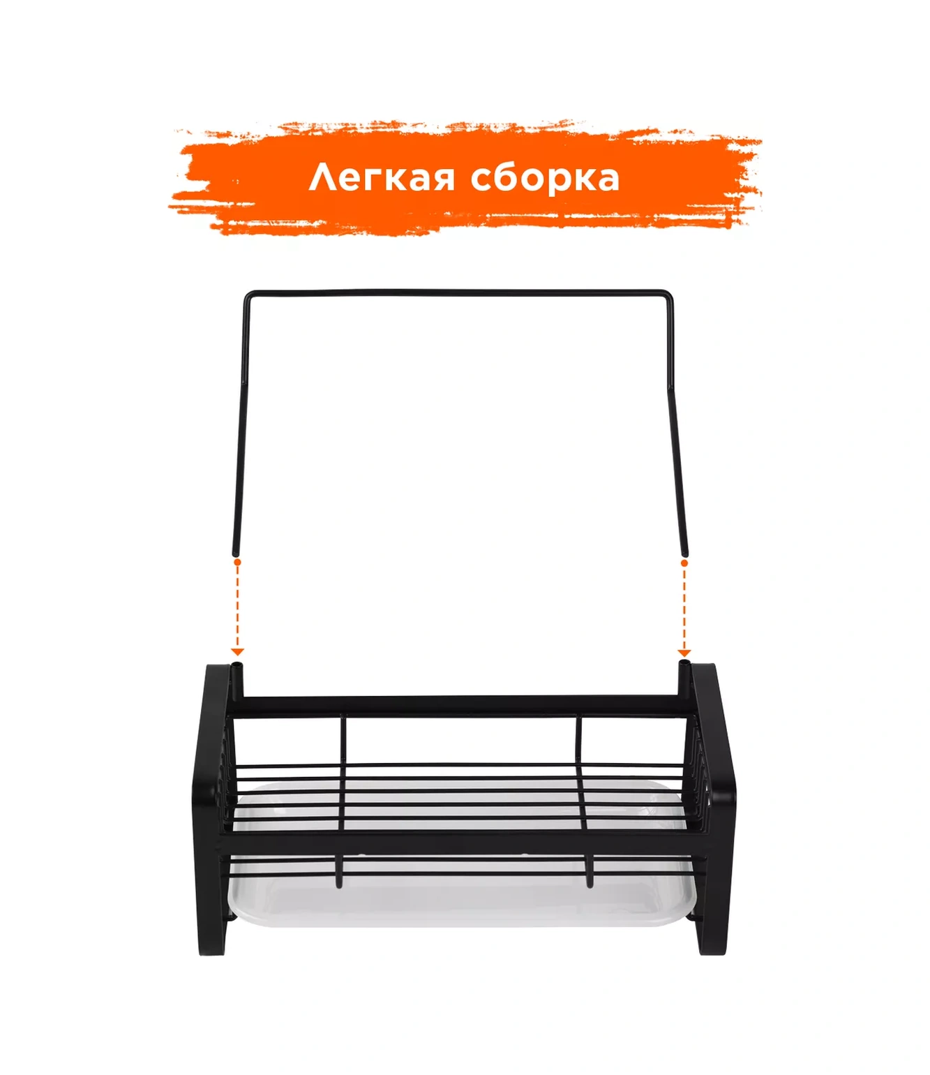 Trenco Bulaşık İçin Mutfak Organizerı Sünger Tutucu 154803096 Siyah