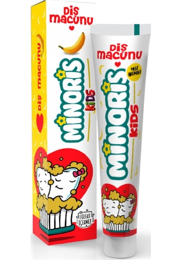 Minoris Organik Muz Aromalı Diş Macunu 75 ML