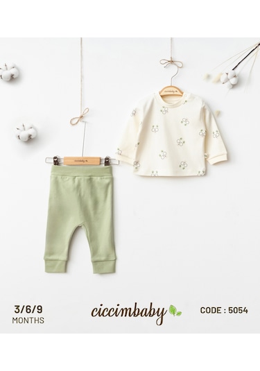 Bear Hugs Pijama Takımı Yeşil