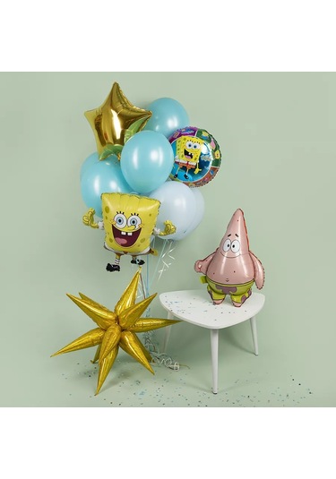 Davajdarit' Sünger Bob Ve Patrick Balonları 227206126 GRİ