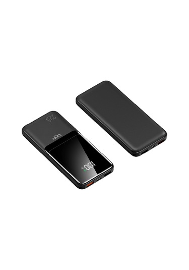 Linktech Ef94 9000 Mah 22.5w Hızlı Ekranlı Powerbank Siyah