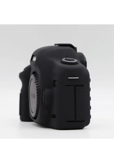 Pazly Canon Eos 5d2 / 5d Mark Iı Silikon Kılıf, Dslr Fotoğraf Makinesi Koruma Kapağı - Siyah
