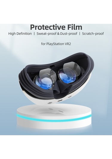 Hıfylux Ps-ff29 4 Adet/takım Ultra Ince Lens Filmi Playstation Vr2 Kulaklık Tpu Yumuşak Hd Koruyucu
