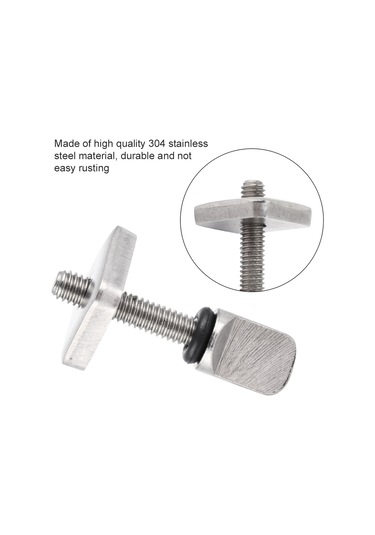 Yunboo 3'lü 304 Paslanmaz Çelik Sup Kayak Fini Sabitleme Somunu - Surf, Longboard Ve Inflatable Sup İçin Dayanıklı Vidalama Aracı