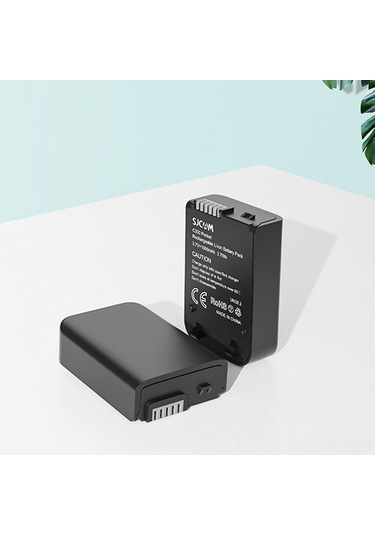 Monyee Sjcam C300 Şarj Cihazı - Çift Yuvalı, Led Göstergeli, Micro Usb & Type C Girişli, 2 Adet 1000mah Pil Dahil