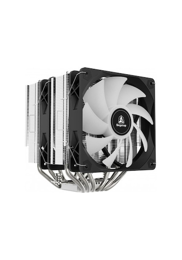 Segotep Fz6 Pro Siyah 2x120mm Kule Tipi İşlemci Soğutucu Lga 1700 Ve Am5 Uyumlu