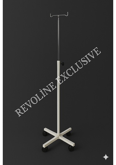 Serum Askısı 4 Ayaklı Tekerlekli Ayarlanabilir Boy