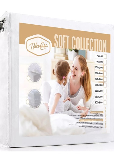 Dolce Casa Su Geçirmez Yatak Koruyucu 100x200 Köşe Lastikli 173505510