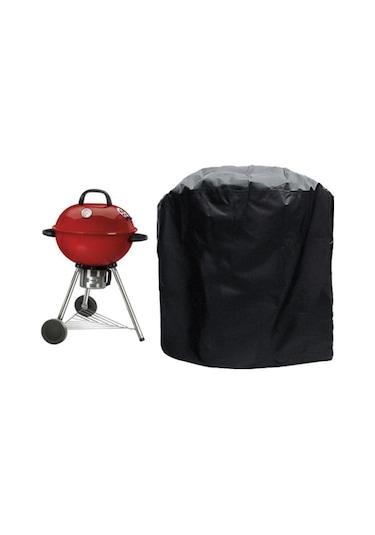 Homyl Silindir Barbekü Izgara Kapağı Gaz Ağır Hizmet Kare-xl Siyah