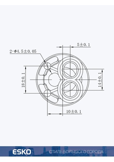 Esko Musluk İçin Seramik Kartuş 209226634 Siyah