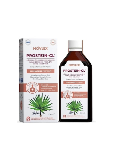 Novlex Prostein-CL Bitkisel Gıda Takviyesi 250 ML