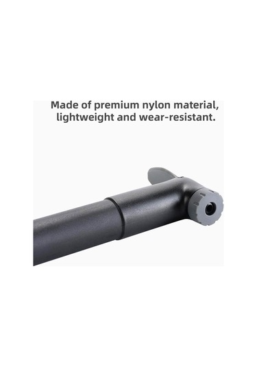 Hombey Nylon Materyal Li Ghtweight 120psi Presta-schrader Valf Uyumlu Bıcycle, Basketbol, Yüzme Hali Mini Pompa