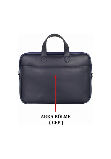 Case Club Macbook Uyumlu Air Pro 13.3" & 14" Inç Uyumlu Lacivert Laptop Evrak Çantası