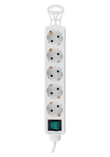 S-link Akım Korumalı Priz 5'li, 1,5 Metre - Spg-f05 1.5 M