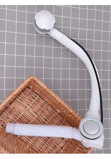 Matura 60 Cm Yarı Otomatik Banyo Taşmayı Önleyici Kurşun Ucu 305744965