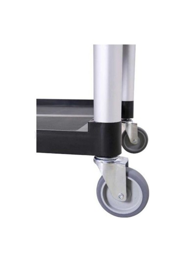 Servis Arabası 3 Katlı Tekerlekli Yemek Dağıtımı