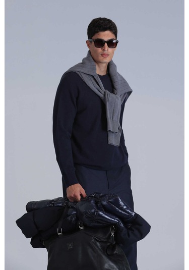 Lufian Erkek Kazak 112090128 Lacivert Lacivert