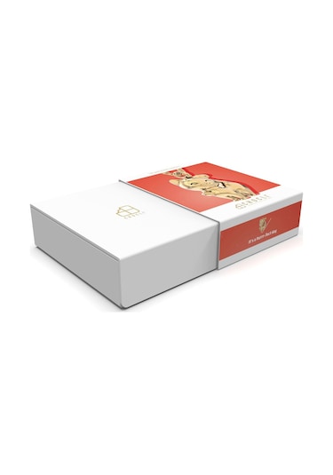 Chocli 18 Ayar Altın Kaplama Kedi Kolye