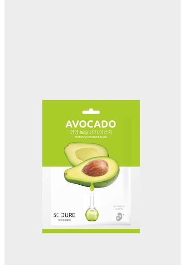 Defacto 5C Cure Avocado Intensive Essence Mask- Avokado Yüz Maskesi (25ml) G5778AXNS