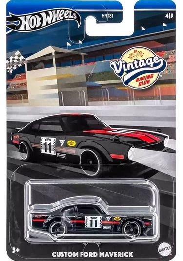 Hotwheels Vintage Nostaljik Klasik Koleksiyonluk Die Cast Metal Araba - Custom Ford Maverick