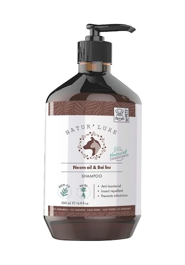 Naturluxe Dog Shampoo Neem Oil & Bai Bu 500ml