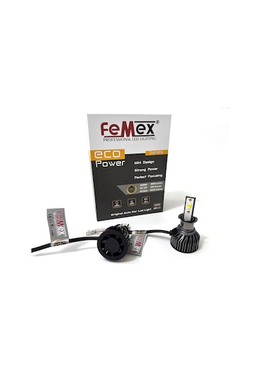 Volkswagen Bora Araçlar İçin Led Xenon Sis Far Aydınlatma Ampulu Femex Eco Power H3