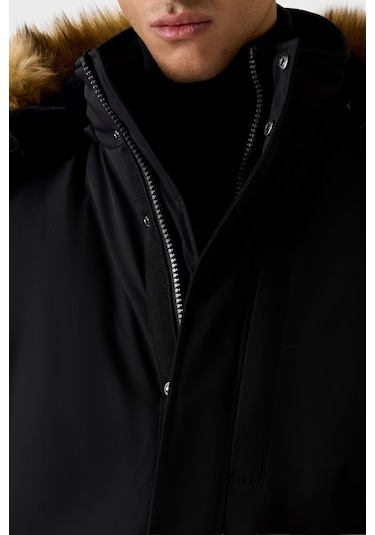 Guess Erkek Parka M5bl2g W2712 Jblk Siyah Siyah