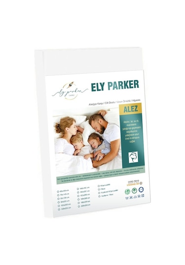 Sıvı Geçirmez Alez Mikro 4 Köşe Lastikli Yatak Koruyucu Beyaz Çift Kişilik Beyaz