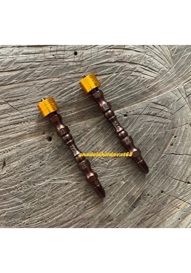 Tyson Pz2 Stoplu Vida Sıkma Ucu Mıknatıslı Çift Yönlü Yıldız Bits Uç 10adet