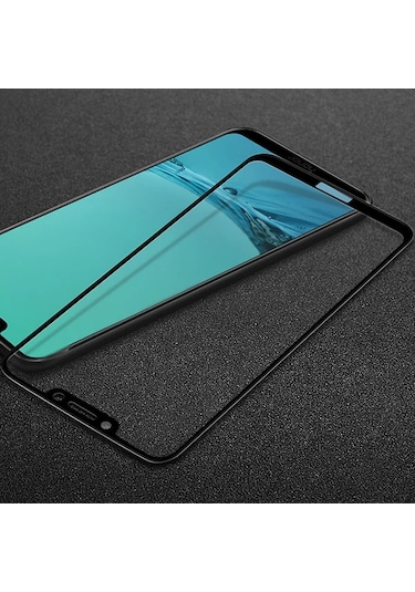 Huawei Honor Play Full Glue Tempered Full Cam Ekran Koruyucu- 5775
