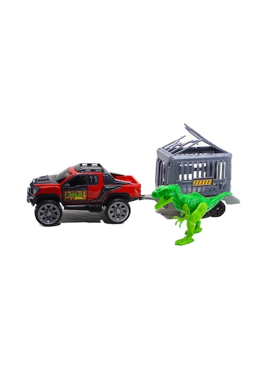 Oyuncak Ranger Dinazor Taşıyıcı Kafesli Taşıyıcı Trex Set