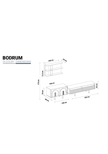 Bodrum Duvar Ünitesi