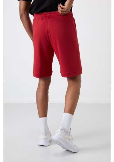 Tommy Life Albie Kırmızı Standart Kalıp Erkek Şort - 81241 Kırmızı