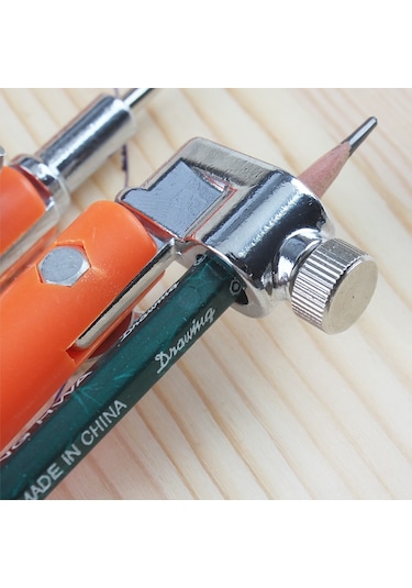 Sones Metal Çok İşlevli Paslanmaz Çelik Çizim Dairesi Ahşap İşleme Pusulası, Boyut: L