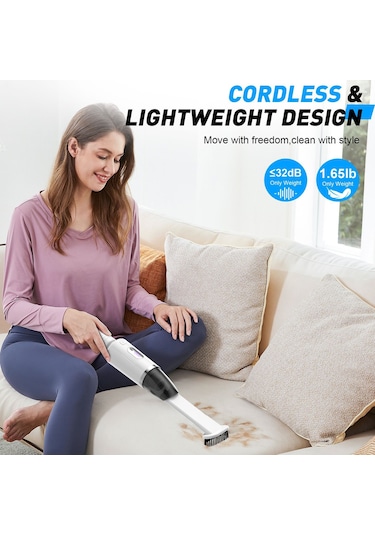 Jian Fan Ev Tipi Büyük Emişli Elektrikli Süpürge Siyah