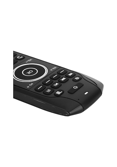 Ximistore9 Bluetooth 5.0 6-axis Jiroskoplu Işıklandırmalı Hava Fare, Akıllı Tv/android Kutusu İçin Kablosuz Kumanda, 10m Uzaklıkta Kullanıma Hazır Pil Dahil