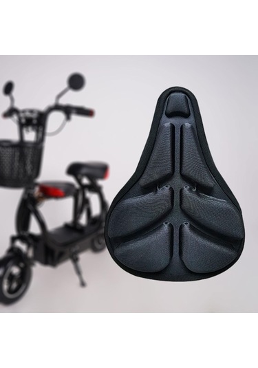 Suntek Bisiklet Sele Kılıfı Aşınmaya Dayanıklı Minderi M Siyah