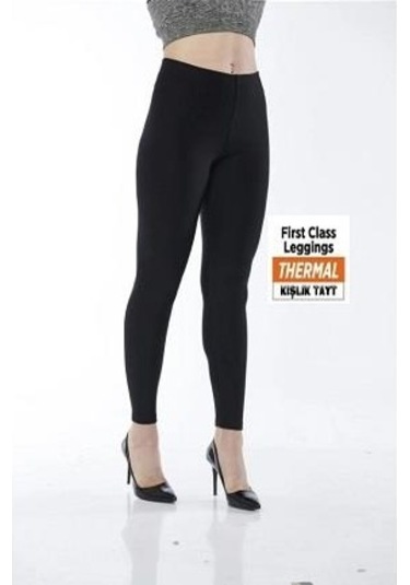 Fsm 4501 Kadın Uzun Tayt-siyah Siyah