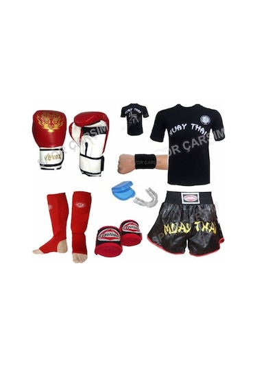 Spor_Carsim Evox Çocuk Muay Thai Seti Komple 9-12 Yaş (405304801)