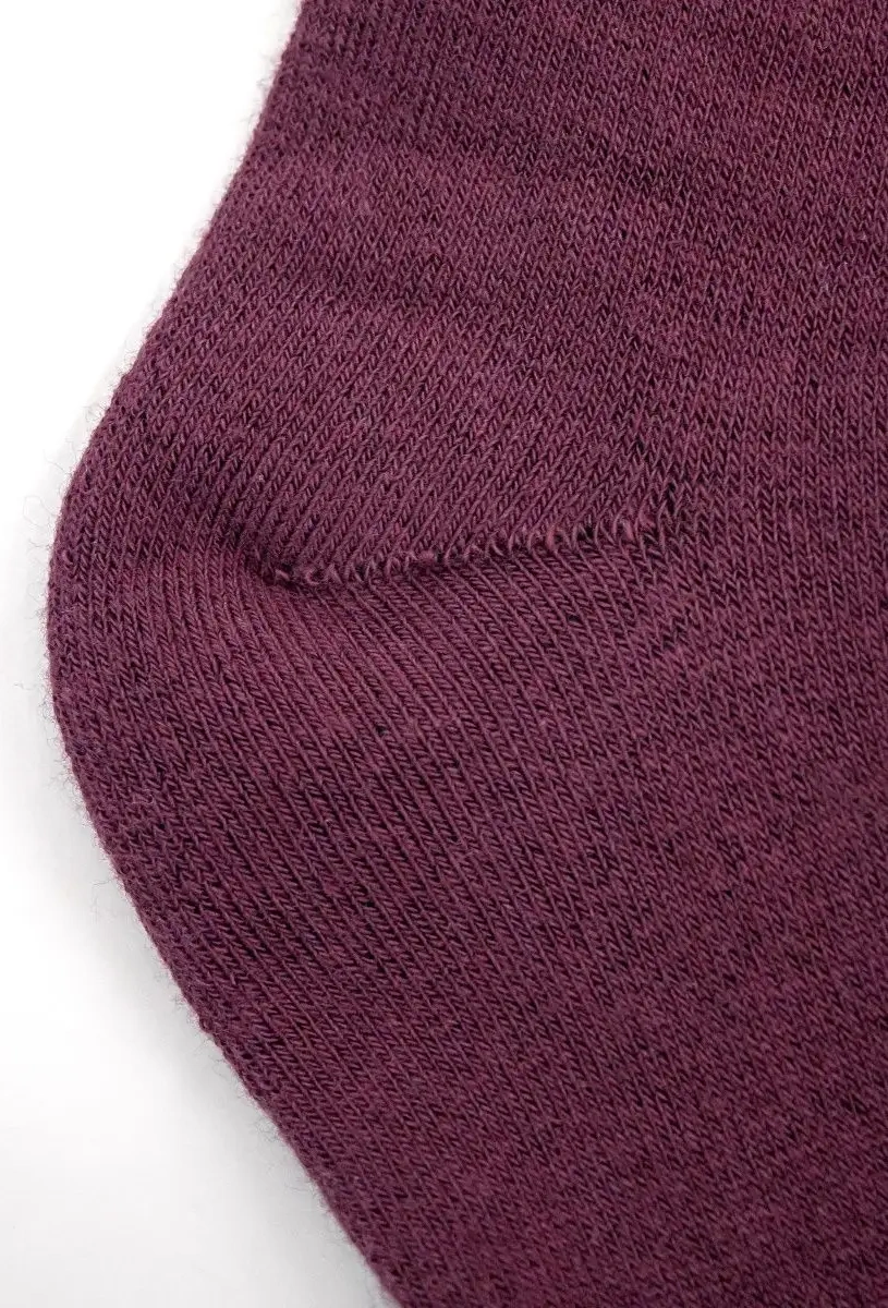 Alena Sıcak Makrome Diz Bağları 146357503 Bordo