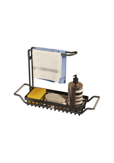 Padalink Küçük Ev Aletleri Depolama İçin Genişletilebilir Paslanmaz Çelik Lavabo Rakası, Sprey Ve Havlu Barıyla Su Akışı Özelliği Diğer